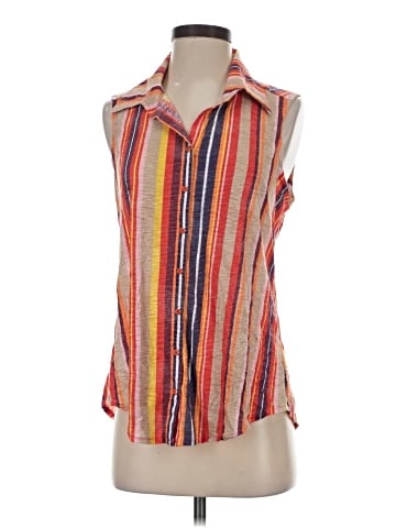 David Cline Sleeveless Button-Down Shirt (view 1)