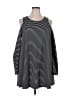 Very J Stripes Black Casual Dress Size 3X - photo 1