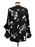 Vince Camuto 100% Polyester Black 3/4 Sleeve Blouse Size M - photo 2