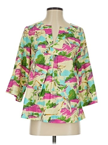 Frances Valentine 3/4 Sleeve Blouse (view 1)