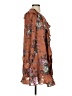 Leith 100% Polyester Brown Casual Dress Size S - photo 4