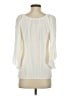 Curations 100% Rayon Ivory 3/4 Sleeve Blouse Size S - photo 2