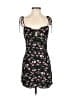 Cotton Candy LA 100% Polyester Floral Black Cocktail Dress Size S - photo 1