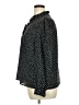 Shein Curve Polka Dots Black Long Sleeve Blouse Size 1X - photo 5