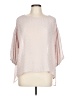 She + Sky 100% Polyester Pink 3/4 Sleeve Blouse Size L - photo 1