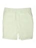 Chico's Solid Green Khaki Shorts Size XL (3) - photo 2
