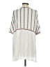 O'Neill White Short Sleeve Blouse Size S - photo 2