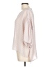 She + Sky 100% Polyester Pink 3/4 Sleeve Blouse Size L - photo 5