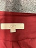 Ann Taylor LOFT 100% Polyester Burgundy Long Sleeve Blouse Size L - photo 7