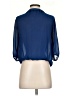 Max Studio 100% Polyester Blue 3/4 Sleeve Blouse Size XS - photo 2