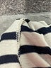 Green Envelope Silver White Short Sleeve Top Size M - photo 8