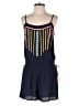 Lilly Pulitzer 100% Rayon Hearts Blue Romper Size XS - photo 1