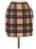Shein Plaid Tan Casual Skirt Size S - photo 1