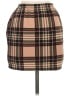 Shein Plaid Tan Casual Skirt Size S - photo 2