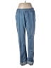 Etcetera Chevron-herringbone Blue Jeans Size 6 - photo 1