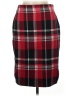 Chaps Plaid Red Formal Skirt Size M - photo 1