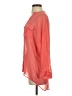 Candie's 100% Polyester Orange Long Sleeve Blouse Size S - photo 5