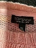 Topshop Color Block Blue Pullover Sweater Size 4 - photo 7