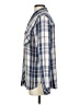 Thread & Supply Plaid Blue Long Sleeve Button-Down Shirt Size S - photo 5