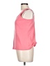 Basic Editions 100% Cotton Pink Sleeveless T-Shirt Size L - photo 5
