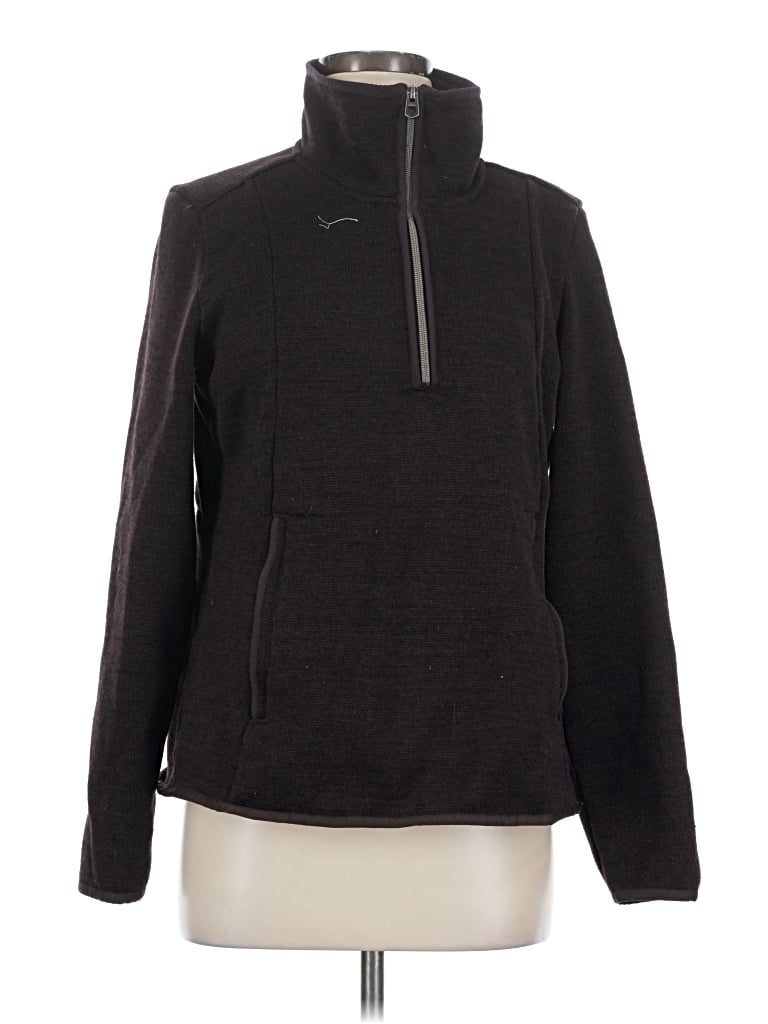 Pre-owned Kuhl Pullover Sweater In Black