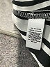 Express 100% Polyester Stripes Black Long Sleeve Blouse Size XS - photo 8