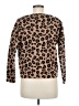 Tahari Animal Print Brown Pullover Sweater Size M - photo 2