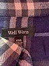 Well Worn Plaid Blue Long Sleeve Button-Down Shirt Size XXL - photo 4