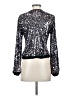 Gap 100% Rayon Metallic Silver Jacket Size XS - photo 2