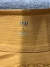 dip 100% Cotton Tan 3/4 Sleeve Top Size S - photo 7
