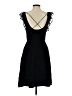 Max and Cleo 100% Polyester Black Cocktail Dress Size 6 - photo 2
