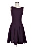 Theory 100% Polyester Solid Purple Cocktail Dress Size 6 - photo 1