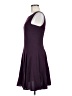 Theory 100% Polyester Solid Purple Cocktail Dress Size 6 - photo 5