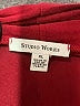 Studio Works Burgundy Cardigan Size XL - photo 7