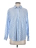 Masai Stripes Blue Long Sleeve Button-Down Shirt Size S - photo 1