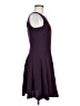 Theory 100% Polyester Solid Purple Cocktail Dress Size 6 - photo 4