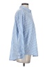 Masai Stripes Blue Long Sleeve Button-Down Shirt Size S - photo 4