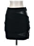 Talula Solid Black Casual Skirt Size 4 - photo 1