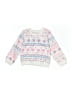 Unbranded Print White Pullover Sweater Size 3 - photo 1