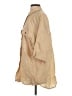 Everlane 100% Cotton Tan 3/4 Sleeve Button-Down Shirt Size S - photo 5
