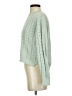 Pink Rose 100% Polyester Green Pullover Sweater Size S - photo 5