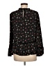 Zara Basic Black Long Sleeve Blouse Size M - photo 2