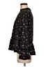 Zara Basic Black Long Sleeve Blouse Size M - photo 5