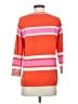 CAbi Stripes Orange Pullover Sweater Size XS - photo 2