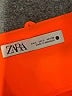 Zara 100% Polyester Orange Sleeveless Top Size L - photo 7