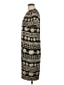 Liz Claiborne 100% Polyester Print Black Casual Dress Size 8 - photo 5