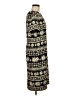 Liz Claiborne 100% Polyester Print Black Casual Dress Size 8 - photo 4