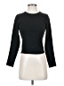 Lé Buns Black Long Sleeve Top Size 4 - photo 1