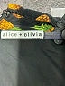 Alice + Olivia 100% Cupro Tropical Black Romper Size 2 - photo 4