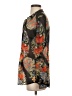 CAbi 100% Polyester Floral Black Long Sleeve Blouse Size S - photo 5